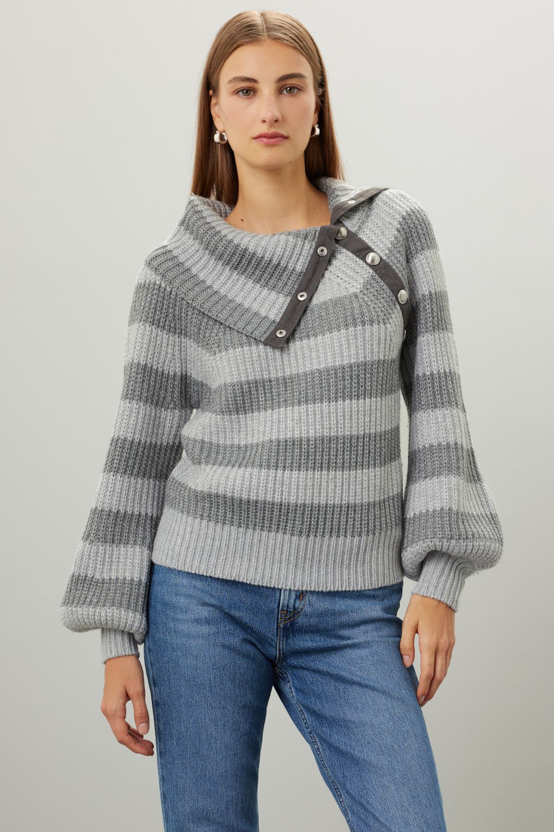 Button Neck Sweater by Derek Lam 10 Crosby x RTR | Rent the Runway