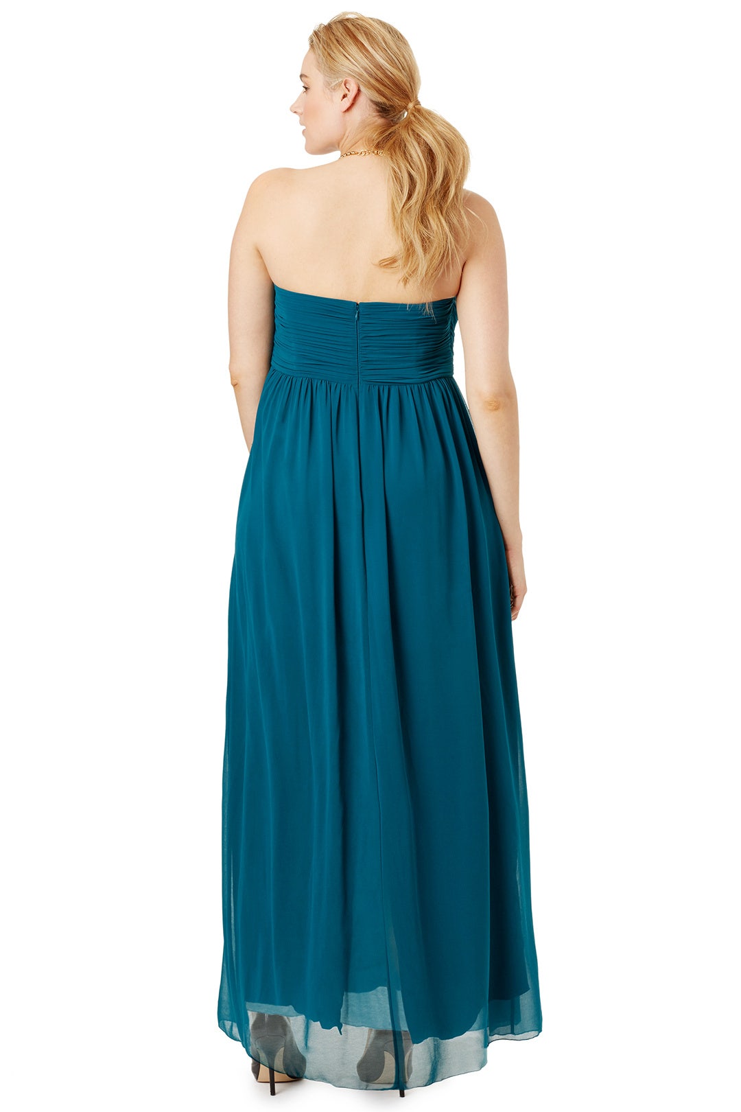 Green Athena Gown by Donna Morgan 2