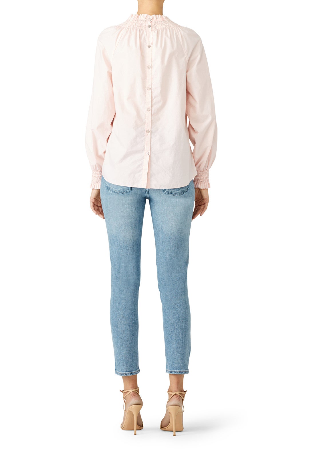 Smock Poplin Top by La Vie Rebecca Taylor 2