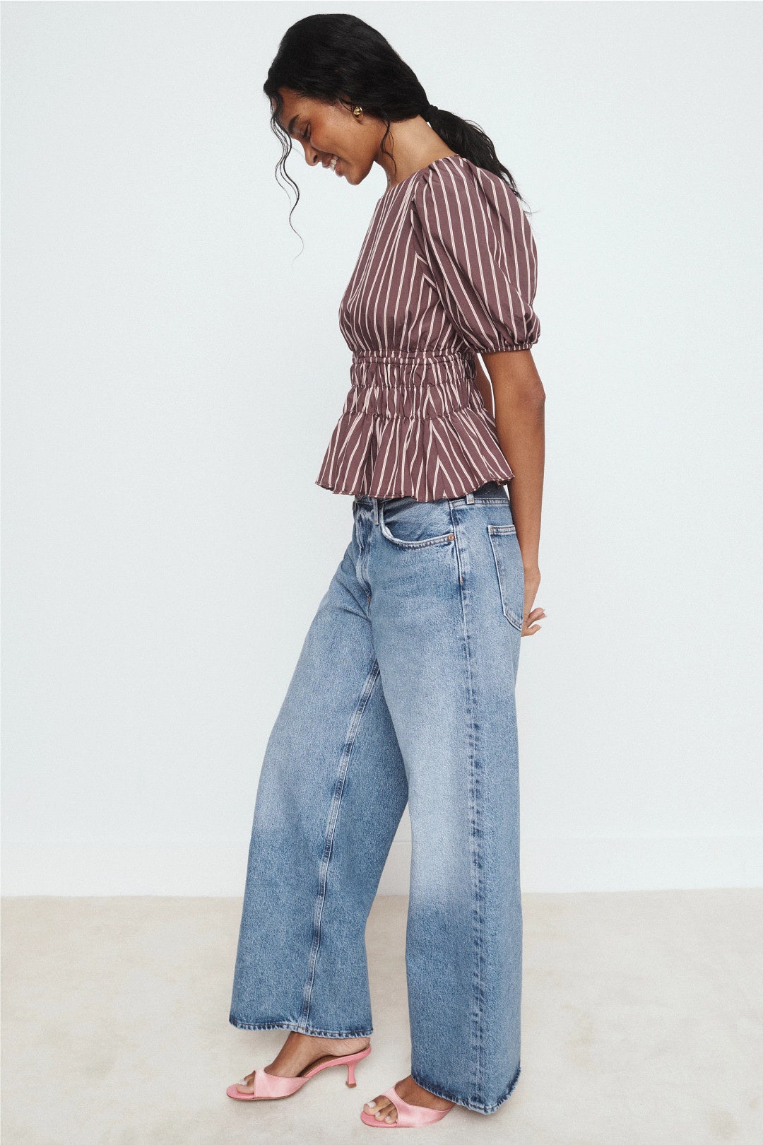Jeanette Peplum Blouse by PINKO 2