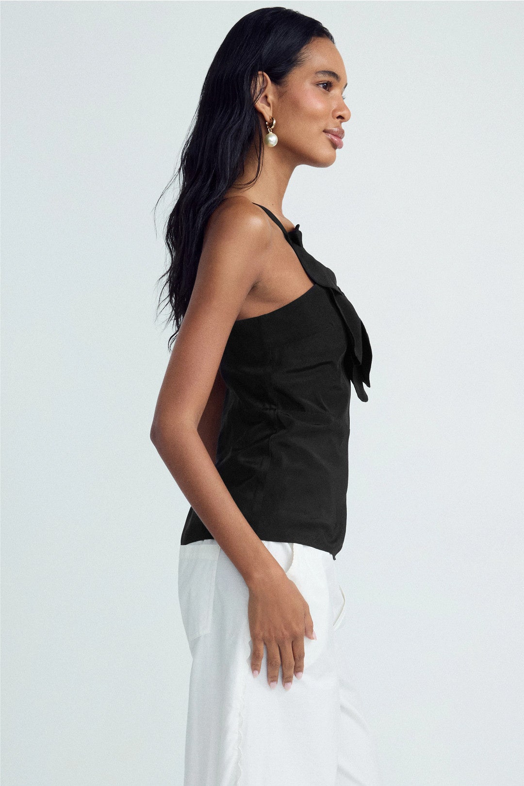 Marlowe Flower Applique Top by Tanya Taylor 2