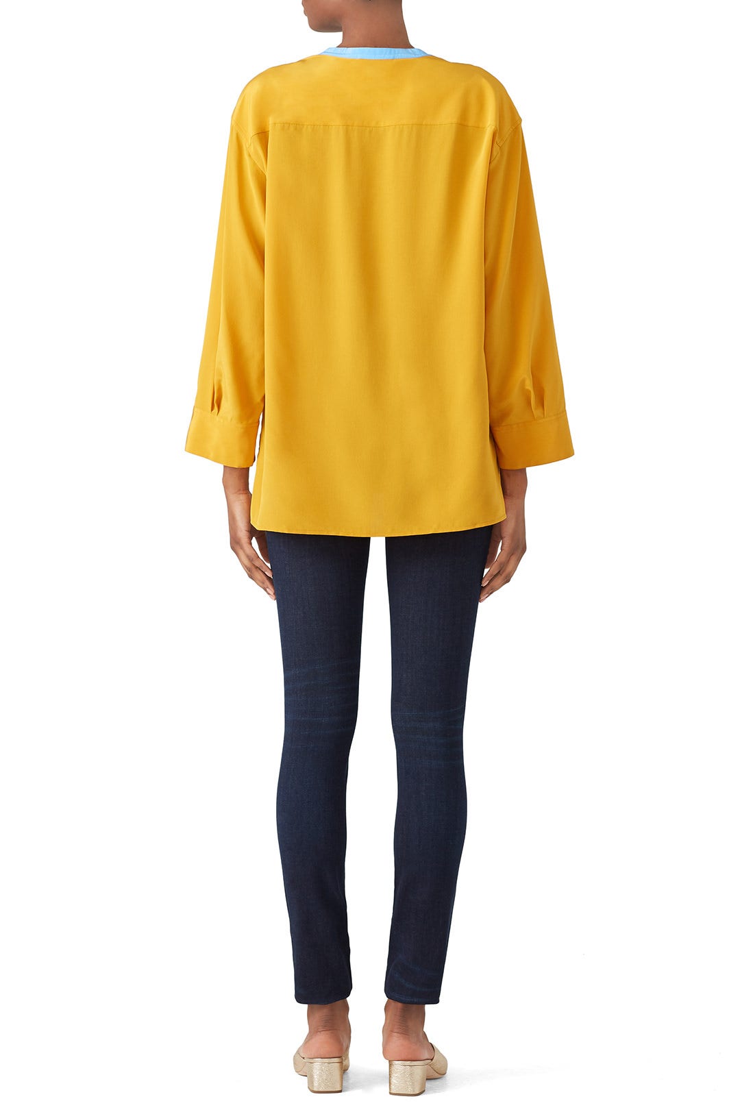 Golden Claire Tunic by Tory Burch 2