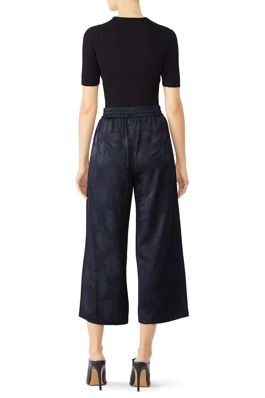 Coastal Jacquard Culottes by VINCE. 1