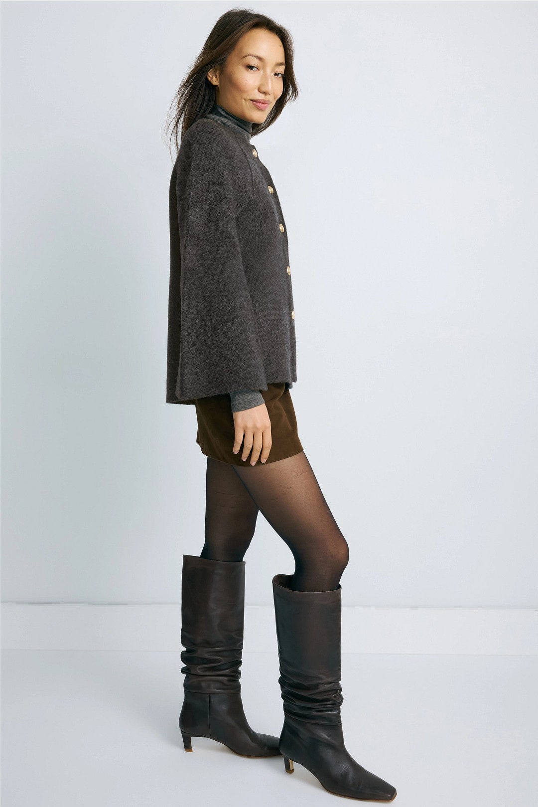 Knit Cape by Layered with Love 1