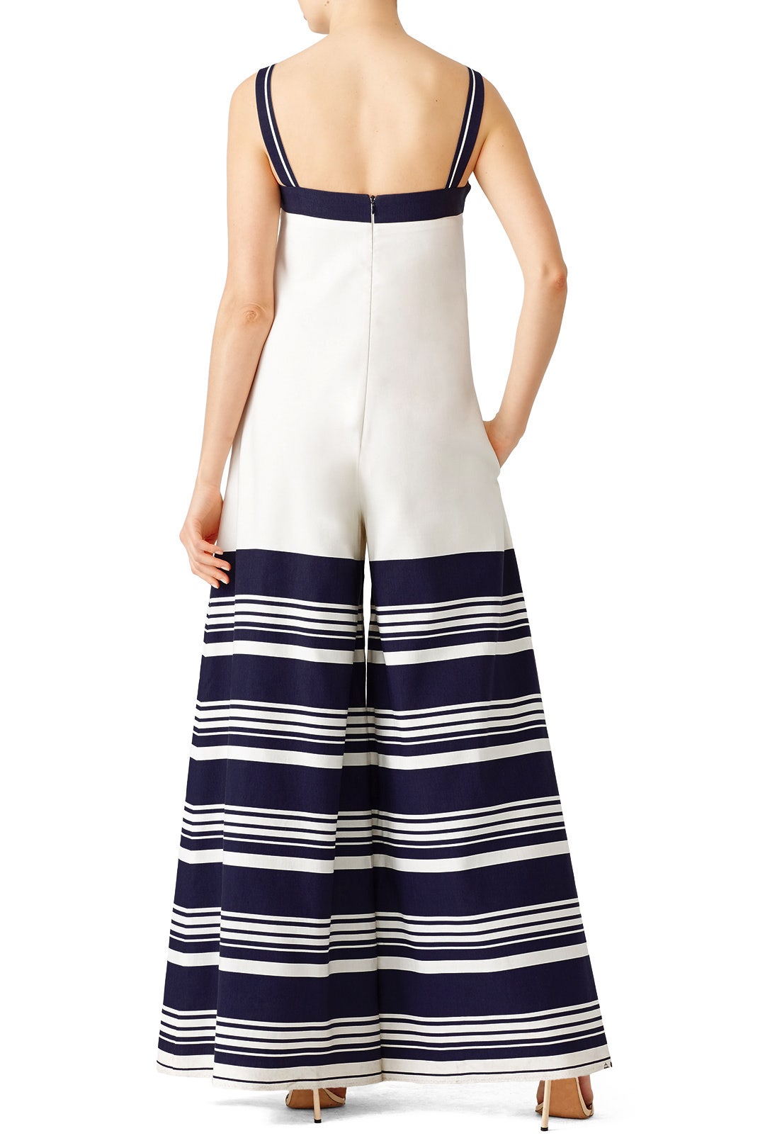 Blue Stripe Jumpsuit by Martin Grant 2
