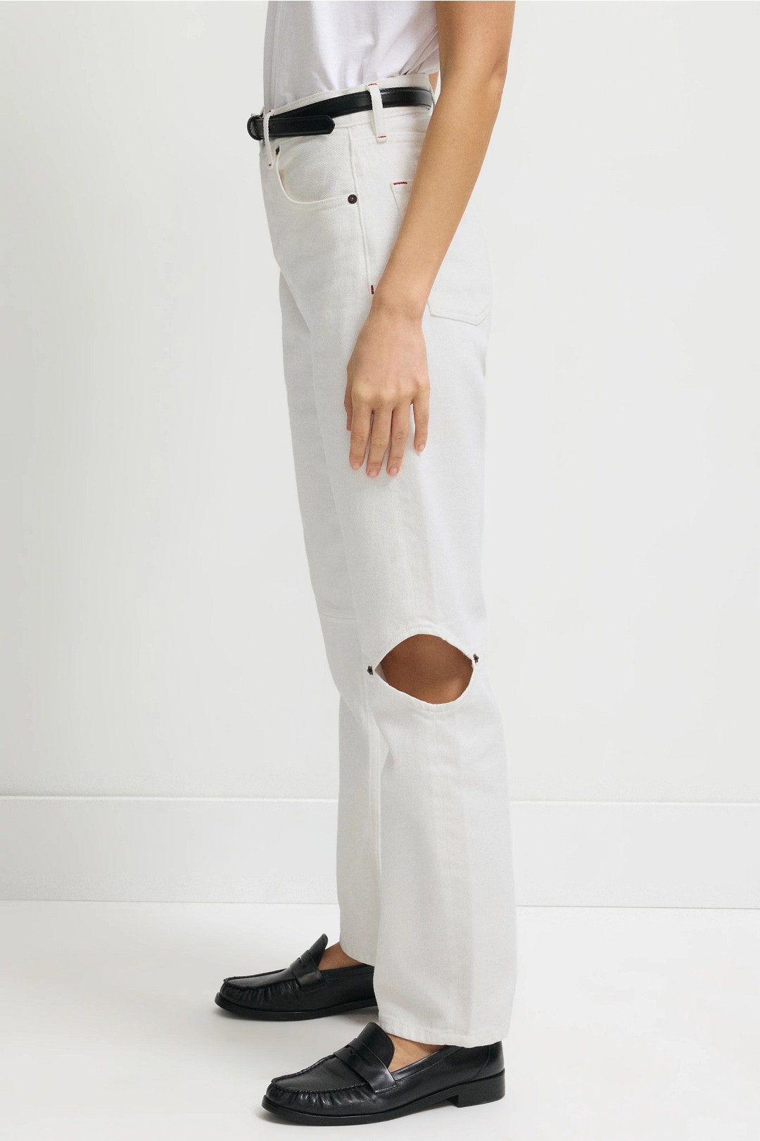 Cowgirl Tapered Cut Out Jeans by Still Here 2