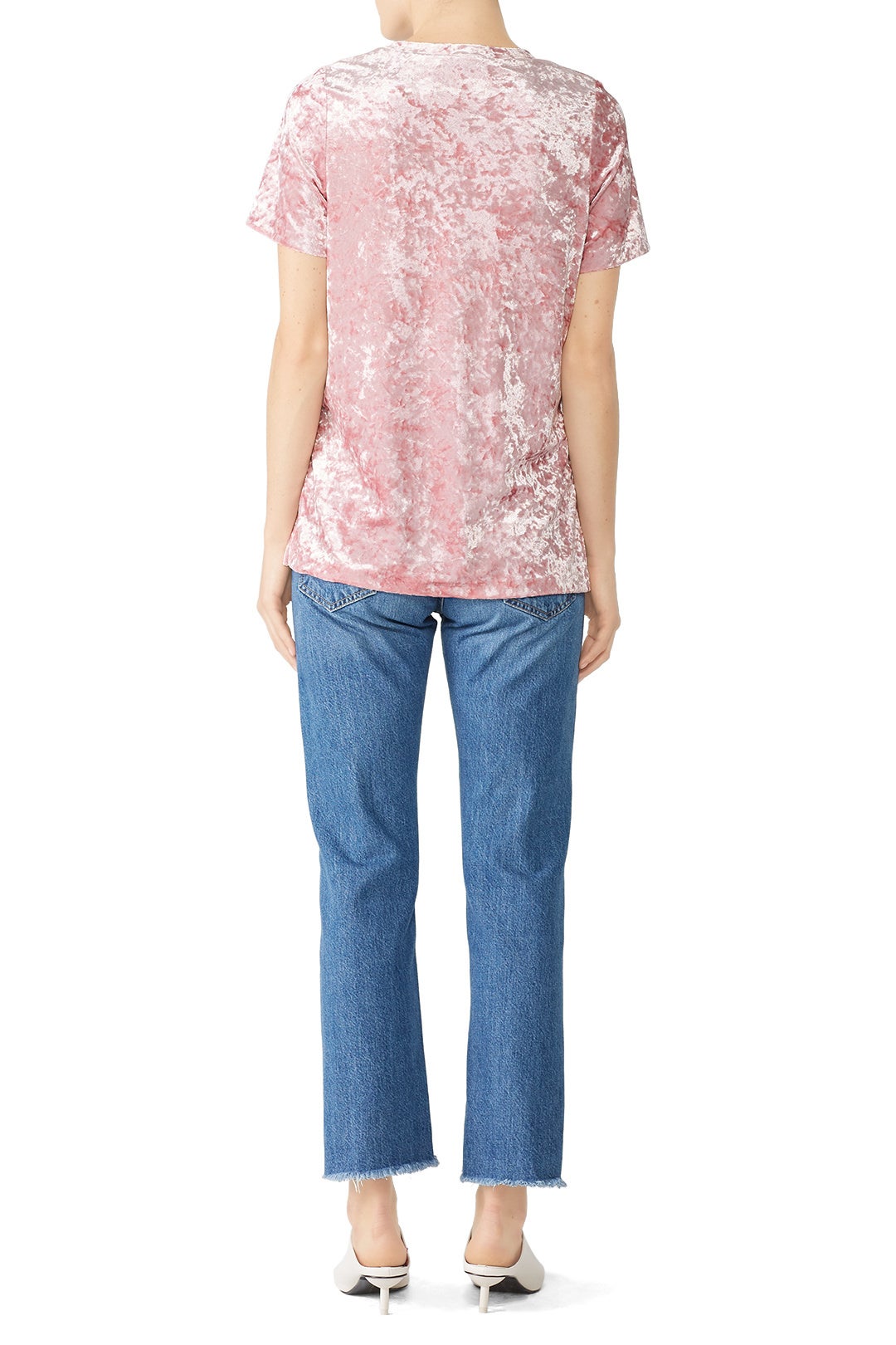 Rose Quartz Velvet Top by Slate & Willow 2