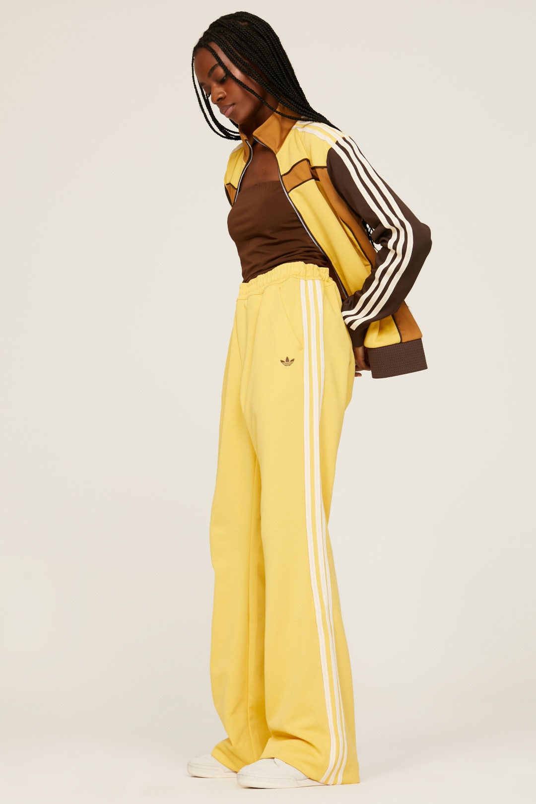 Yellow Track Pants by adidas by WALES BONNER 1