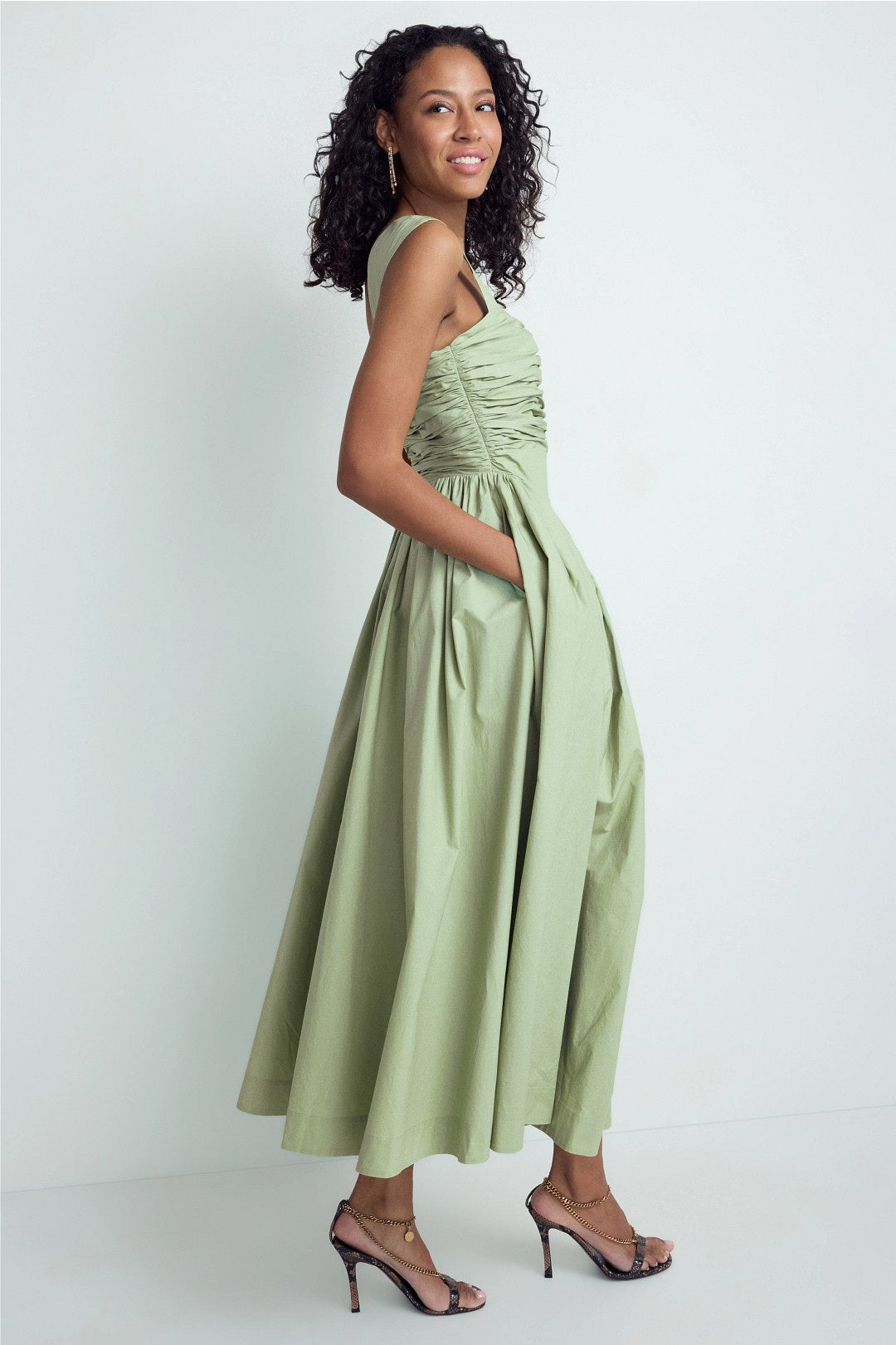 Galilea Ruched Dress by AMUR 1