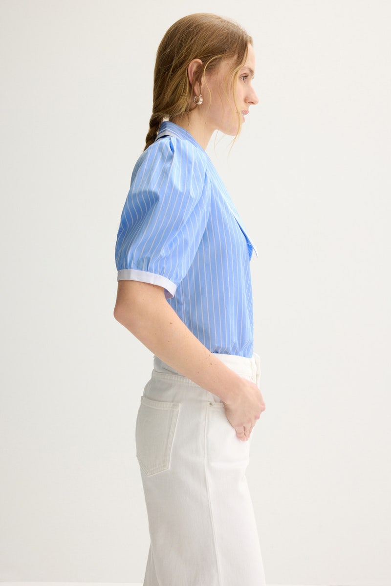 Stripe Sailor Blouse by FRAME - Photo 1