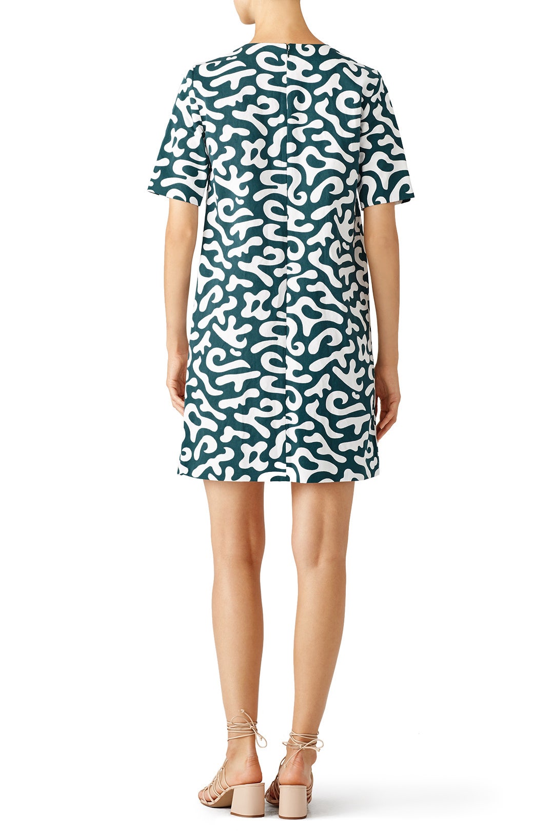 Emerald Markers Print Dress by Marni 1