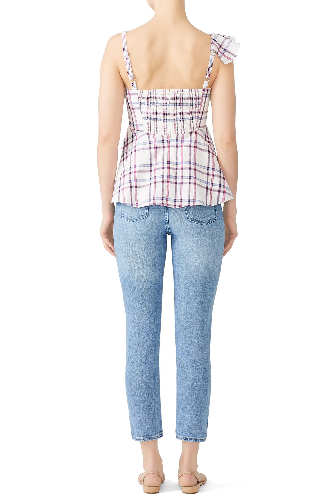 Plaid Maria Top by Parker 1