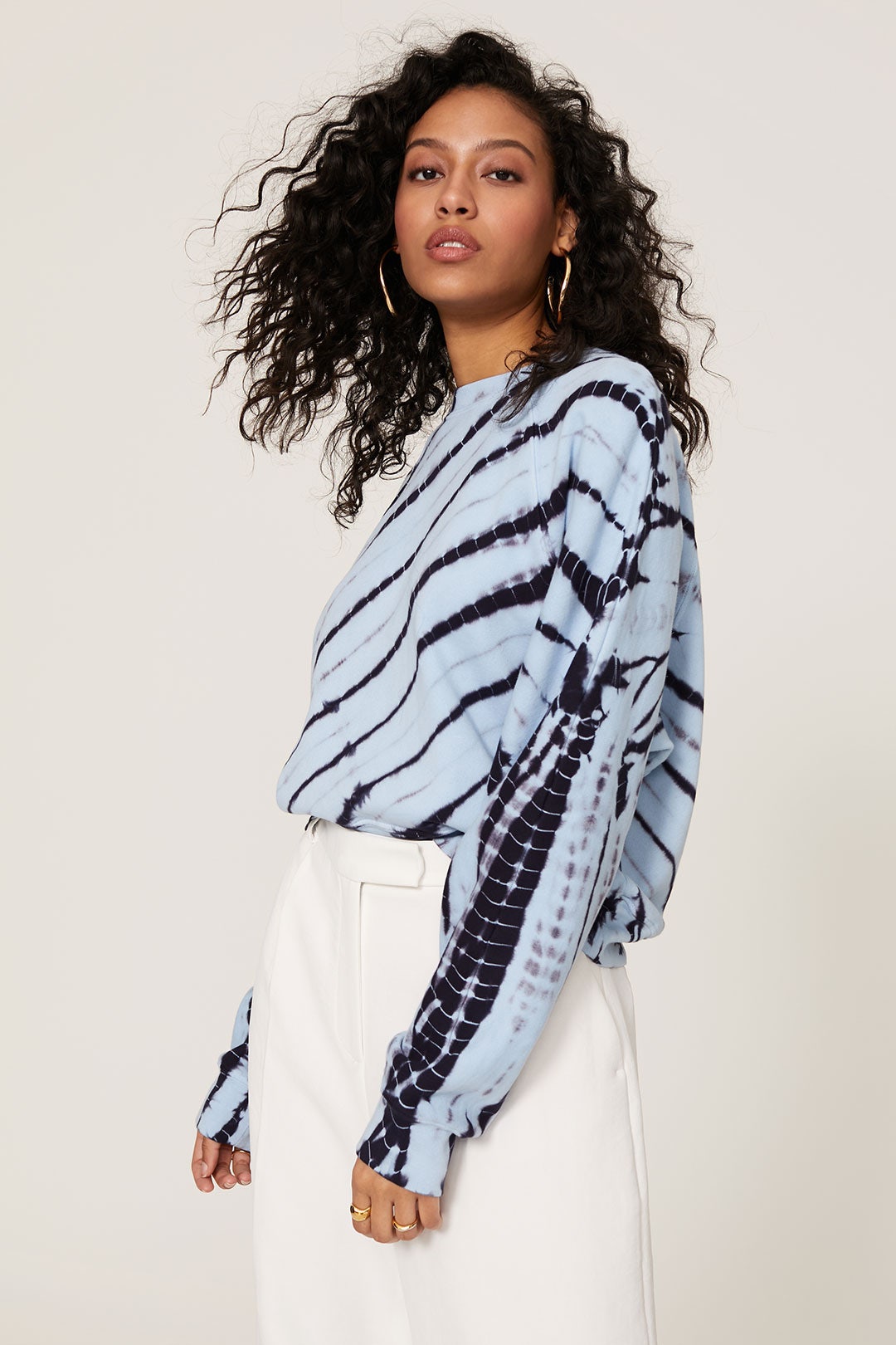 Raglan Tie Dye Sweatshirt by Proenza Schouler White Label 1