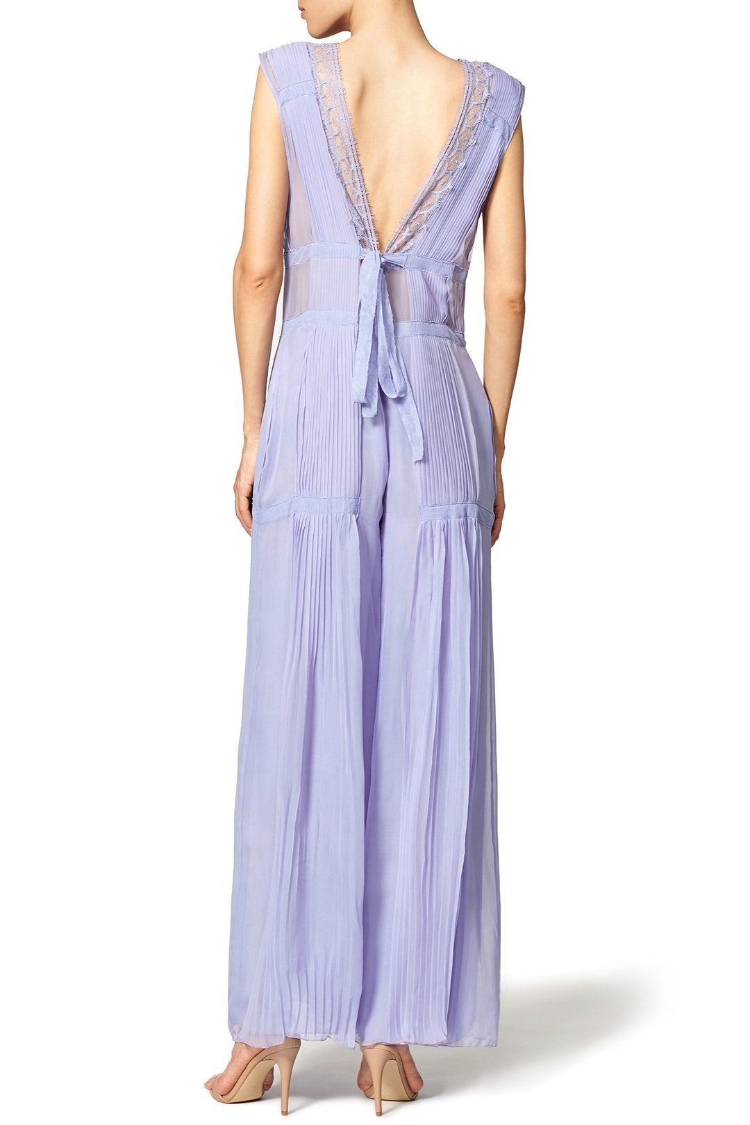 Lavender Jumpsuit by Alberta Ferretti 1