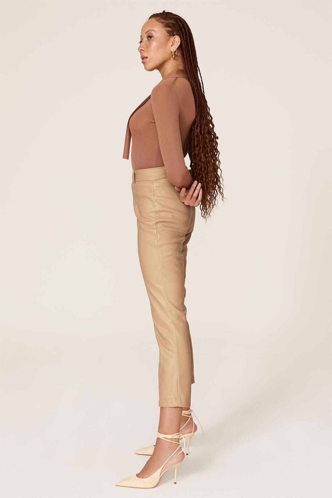 Polly Faux Leather Pants by Bardot | Rent the Runway