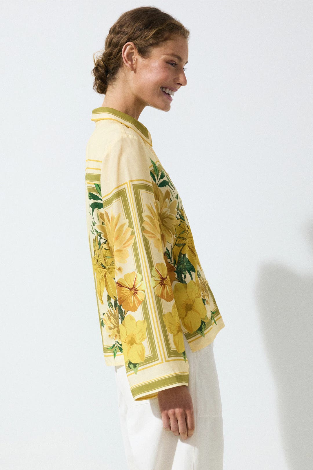 Flowy Collared Shirt by Derek Lam 10 Crosby x RTR | Rent the Runway