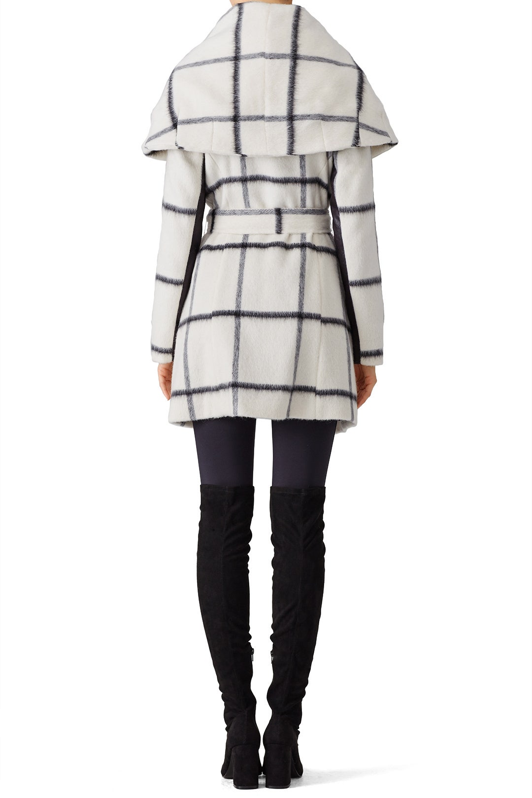 White Sammy Coat by Waverly Grey 1