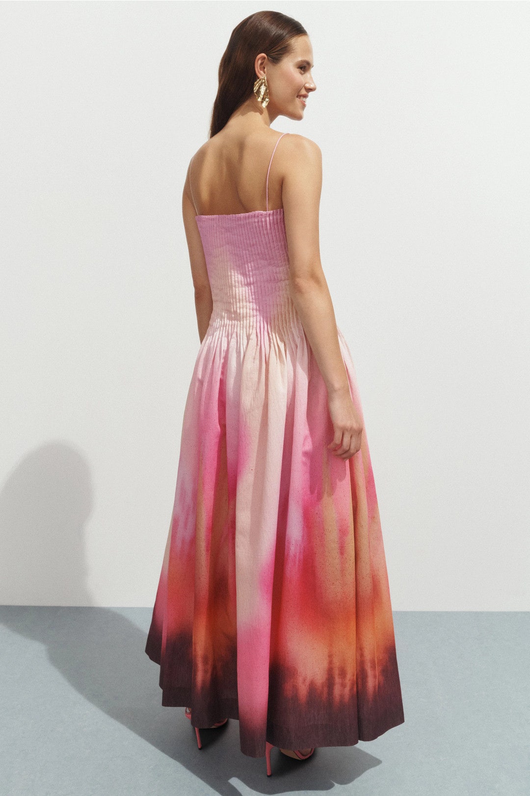 Grecia Pleated Dress by AMUR 2
