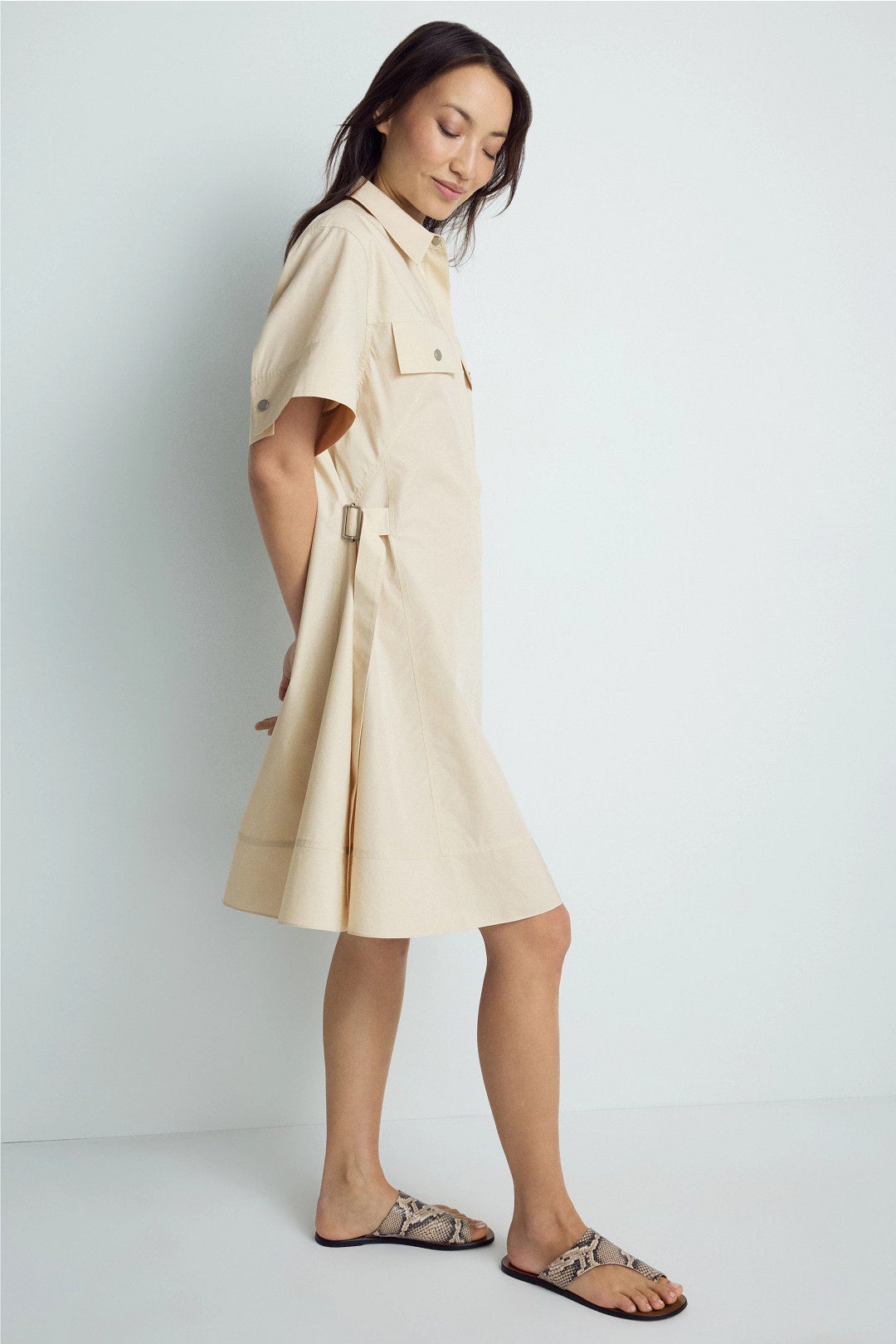 Short Sleeve Shirt Dress by 3.1 Phillip Lim 2