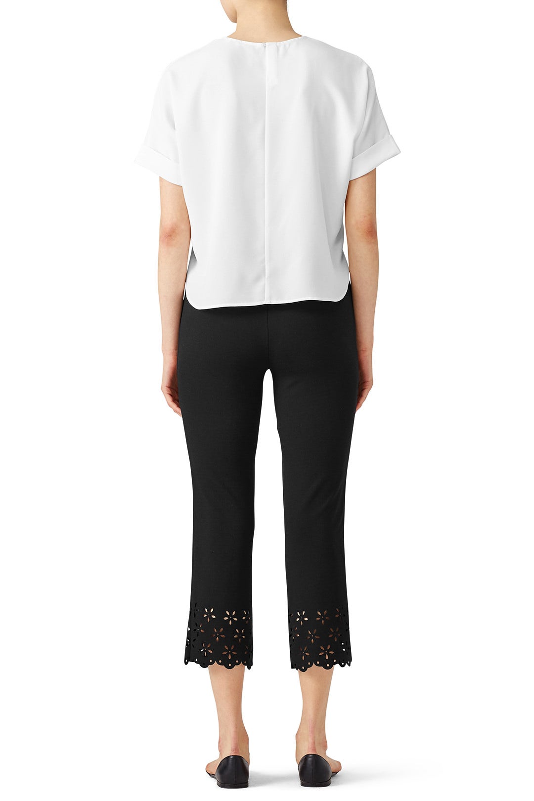Eyelet Pernnial Pants by Bailey 44 2