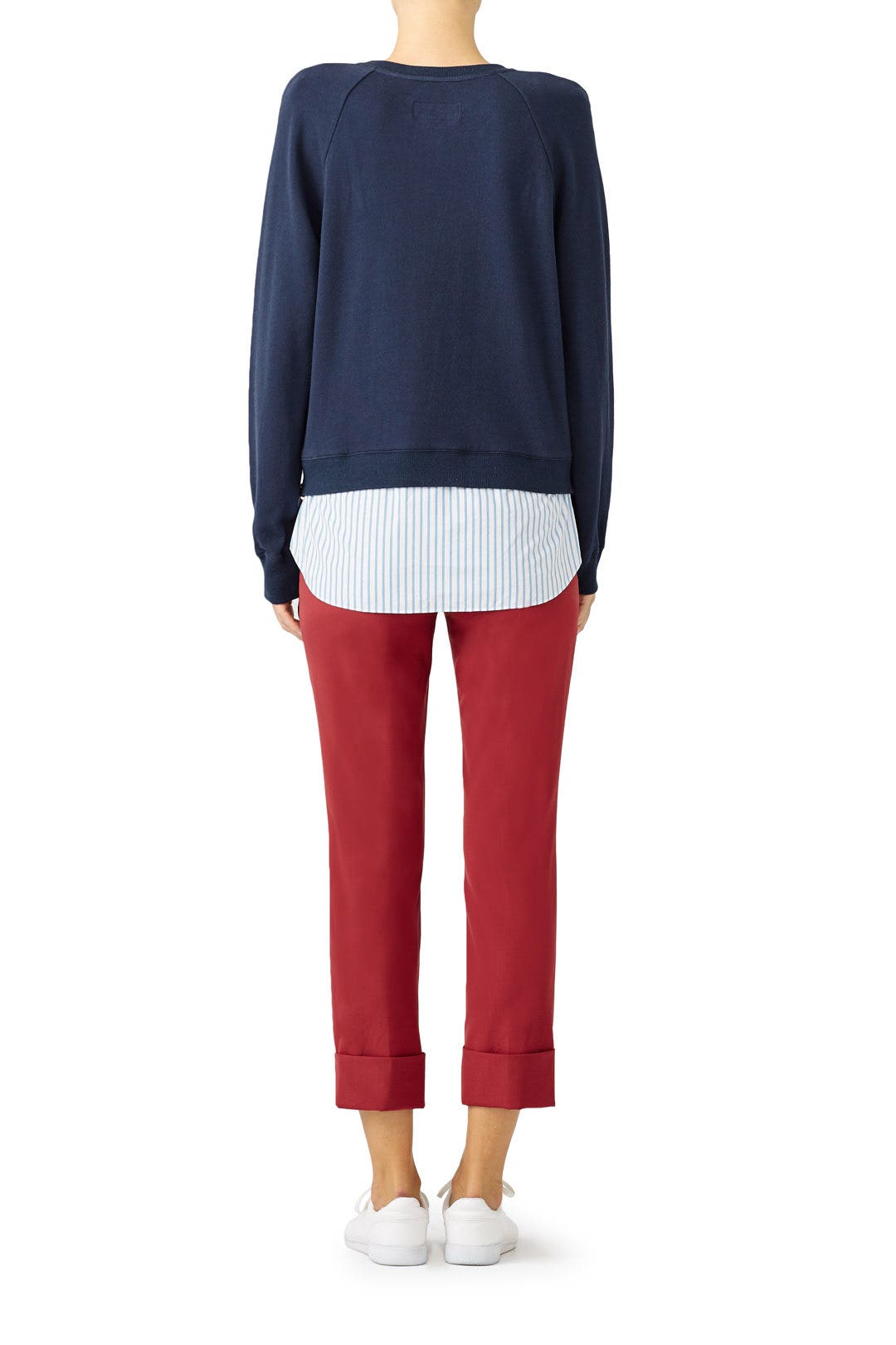 Midnight Hem Sweatshirt by Derek Lam 10 Crosby 2