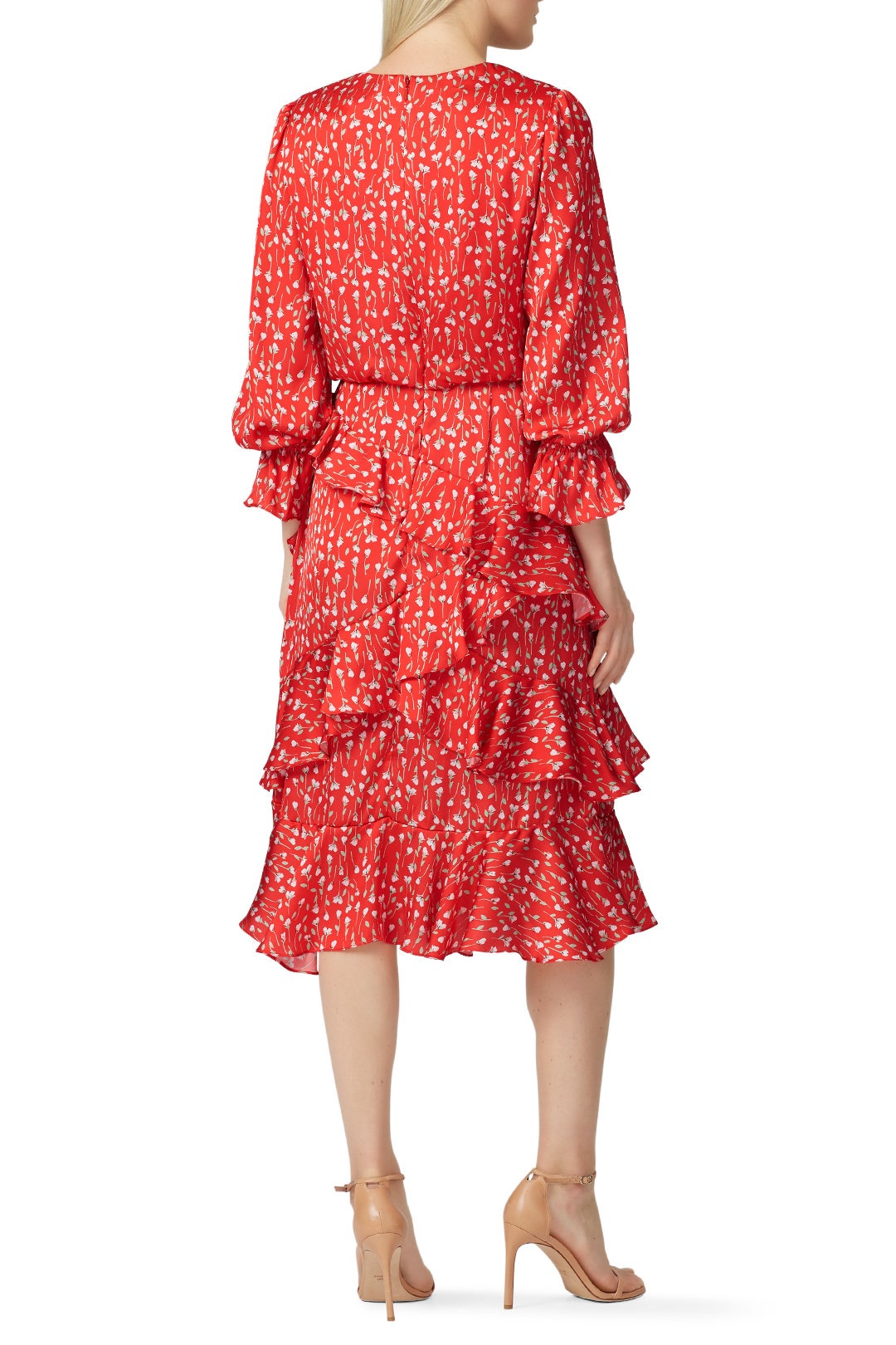Ruffle Skirt Day Dress by ML Monique Lhuillier 2