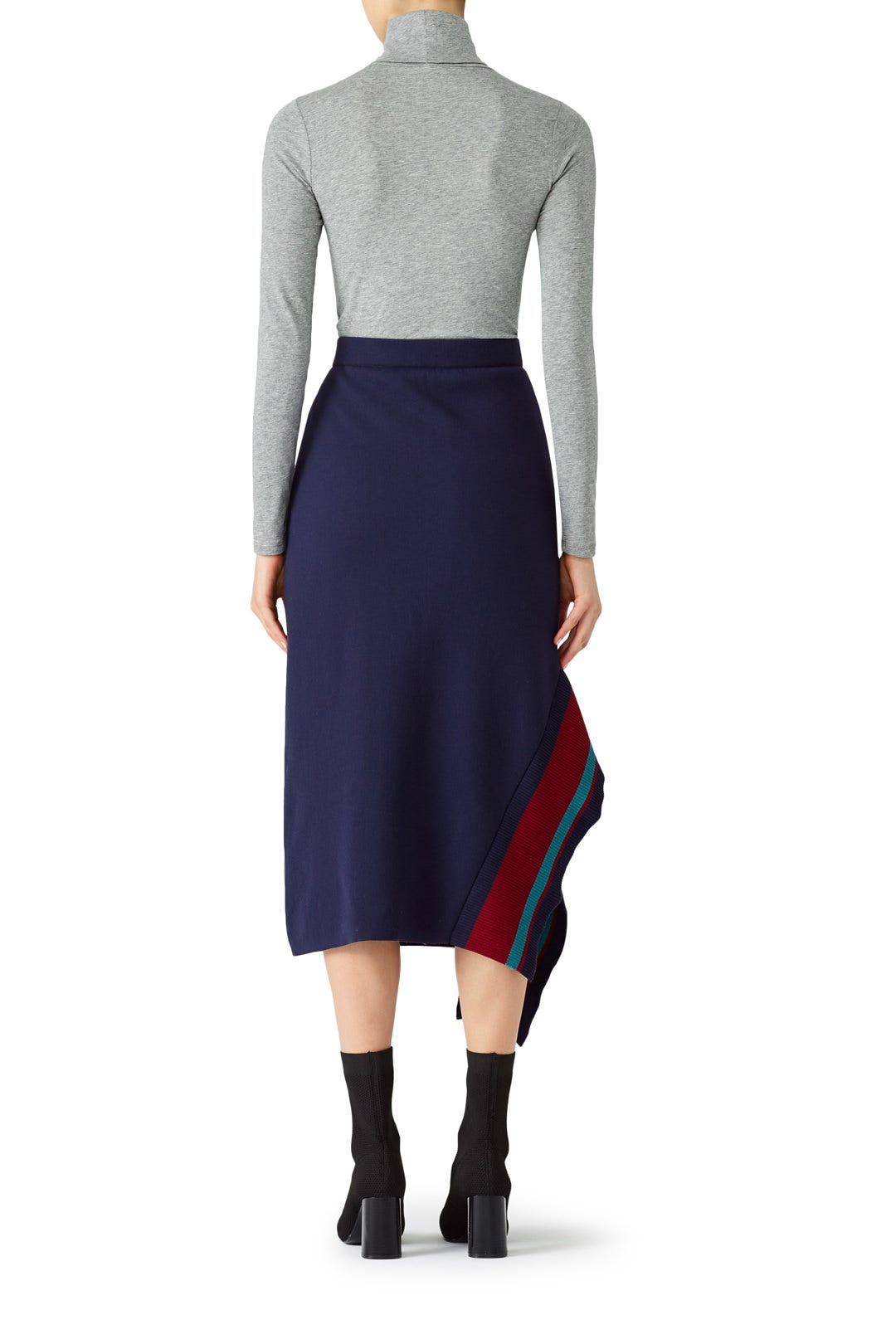 Jacquard Sweater Skirt by Tibi 2
