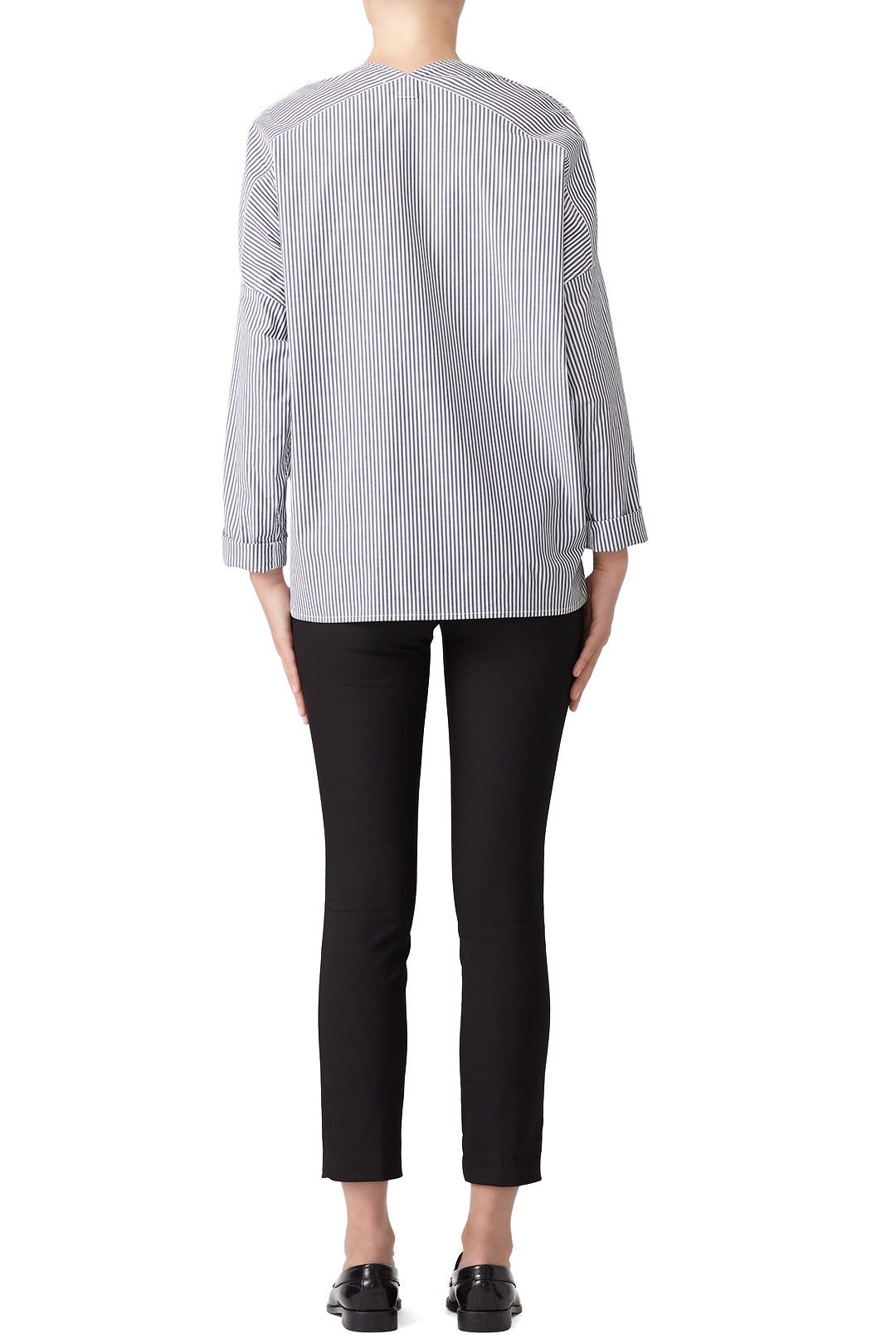 Striped Varsity Shirt by Bailey 44 1