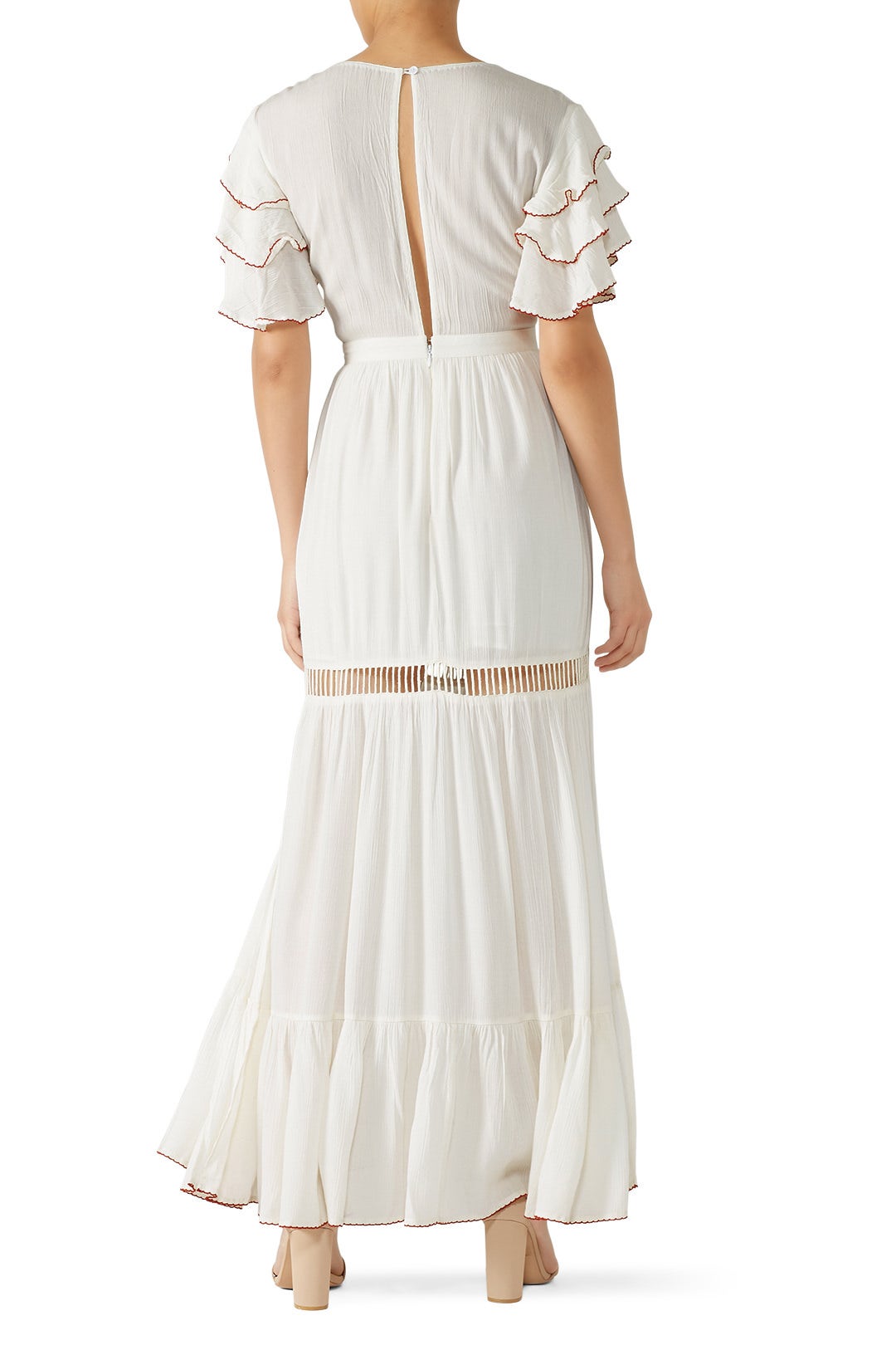 White Daphne Dress by Cleobella 1