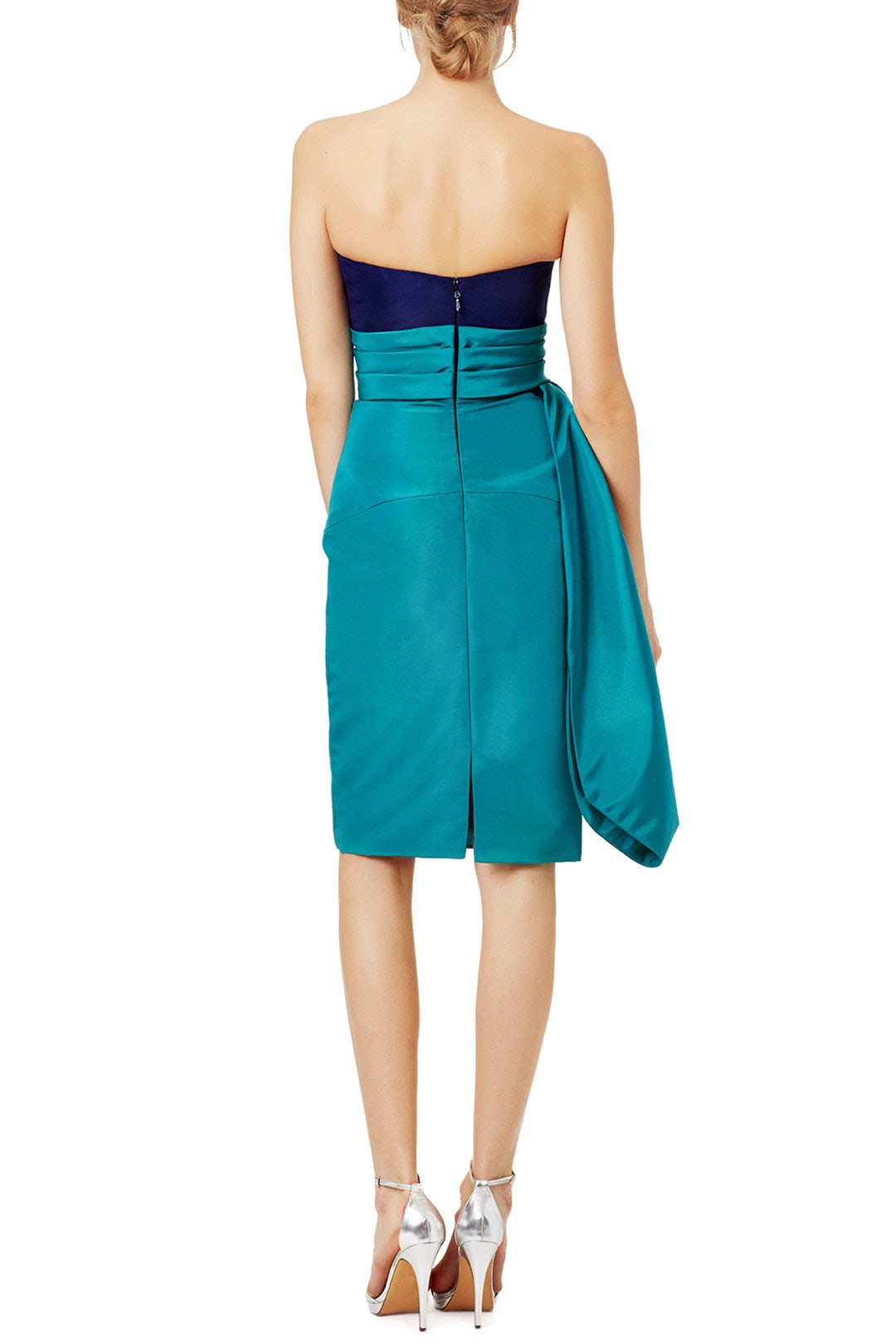 Blue Note Dress by pamella roland 1