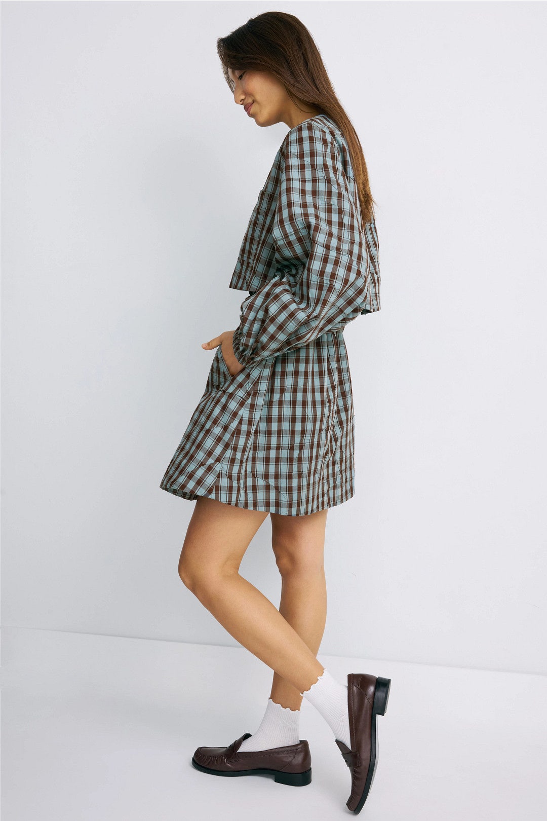 Ophelia Plaid Mini Dress by Sea New York 1