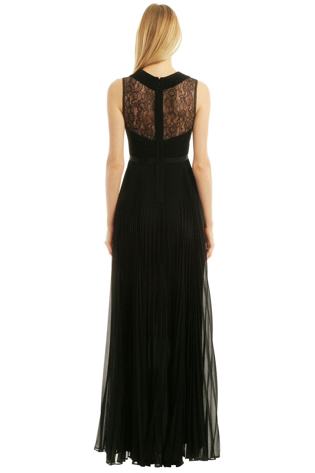 残り僅か！【BCBG MAXAZRIA】Column Gown BCBGMAXAZRIA Sleeveless Cut Out Gown in Green | REVOLVE