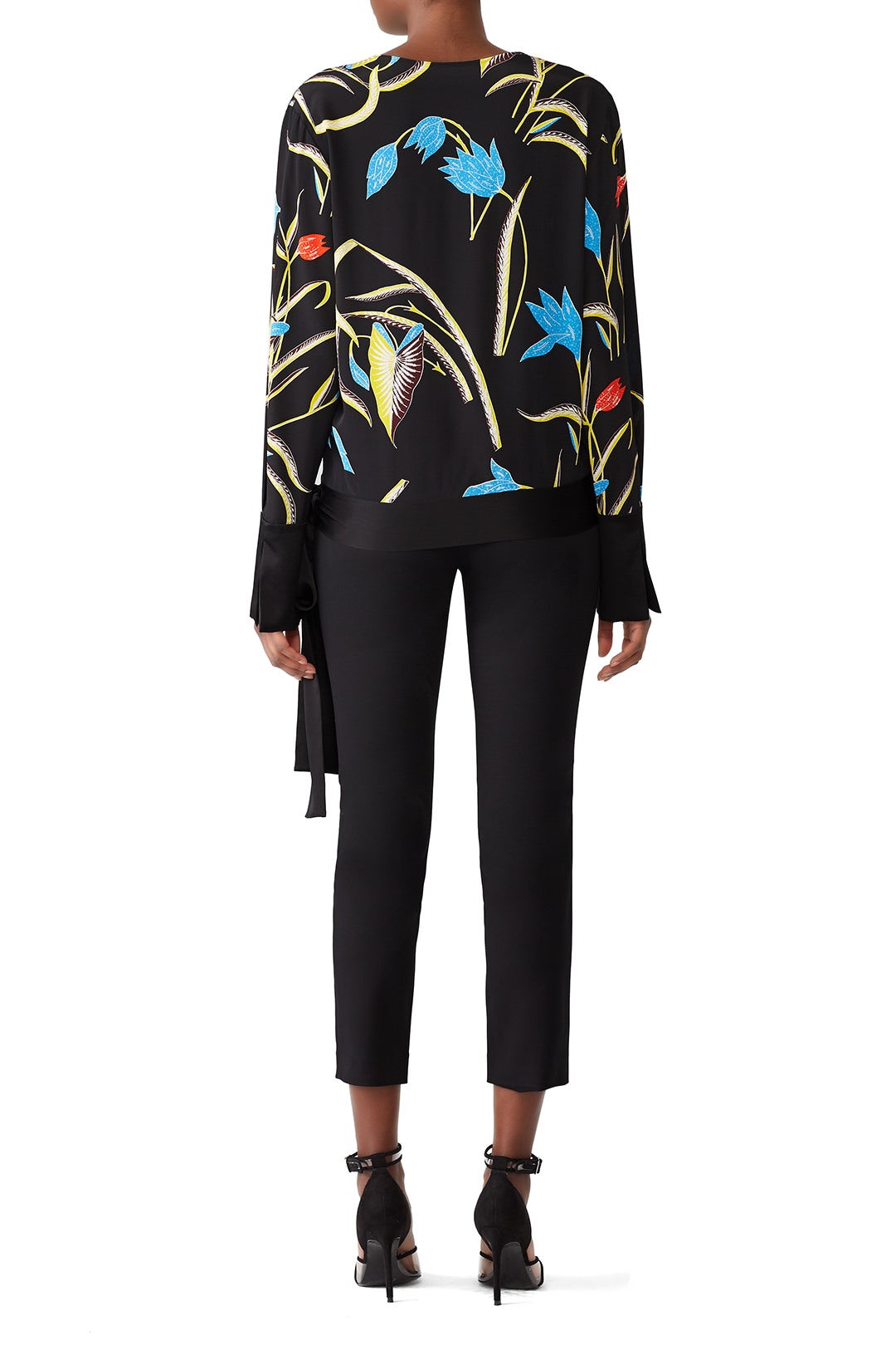 Oswald Cross Over Blouse by Diane von Furstenberg 1