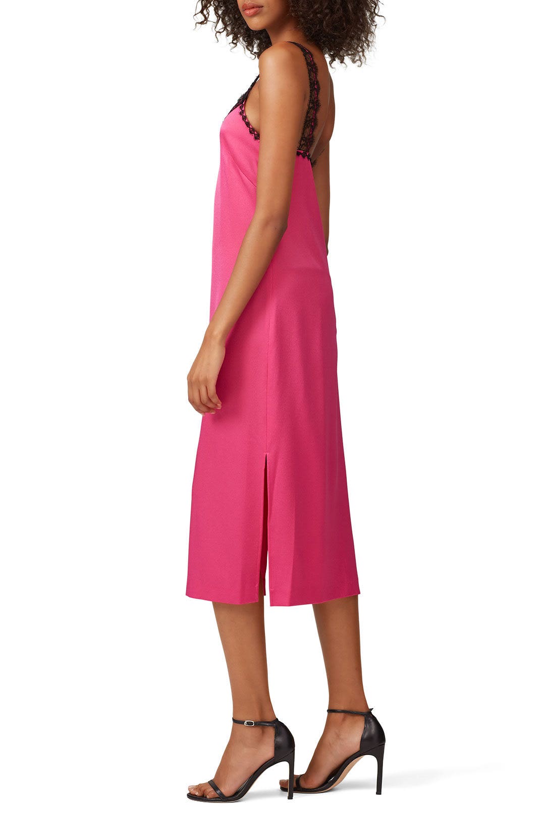 Pink Crepe Back Satin Dress by Jason Wu 1