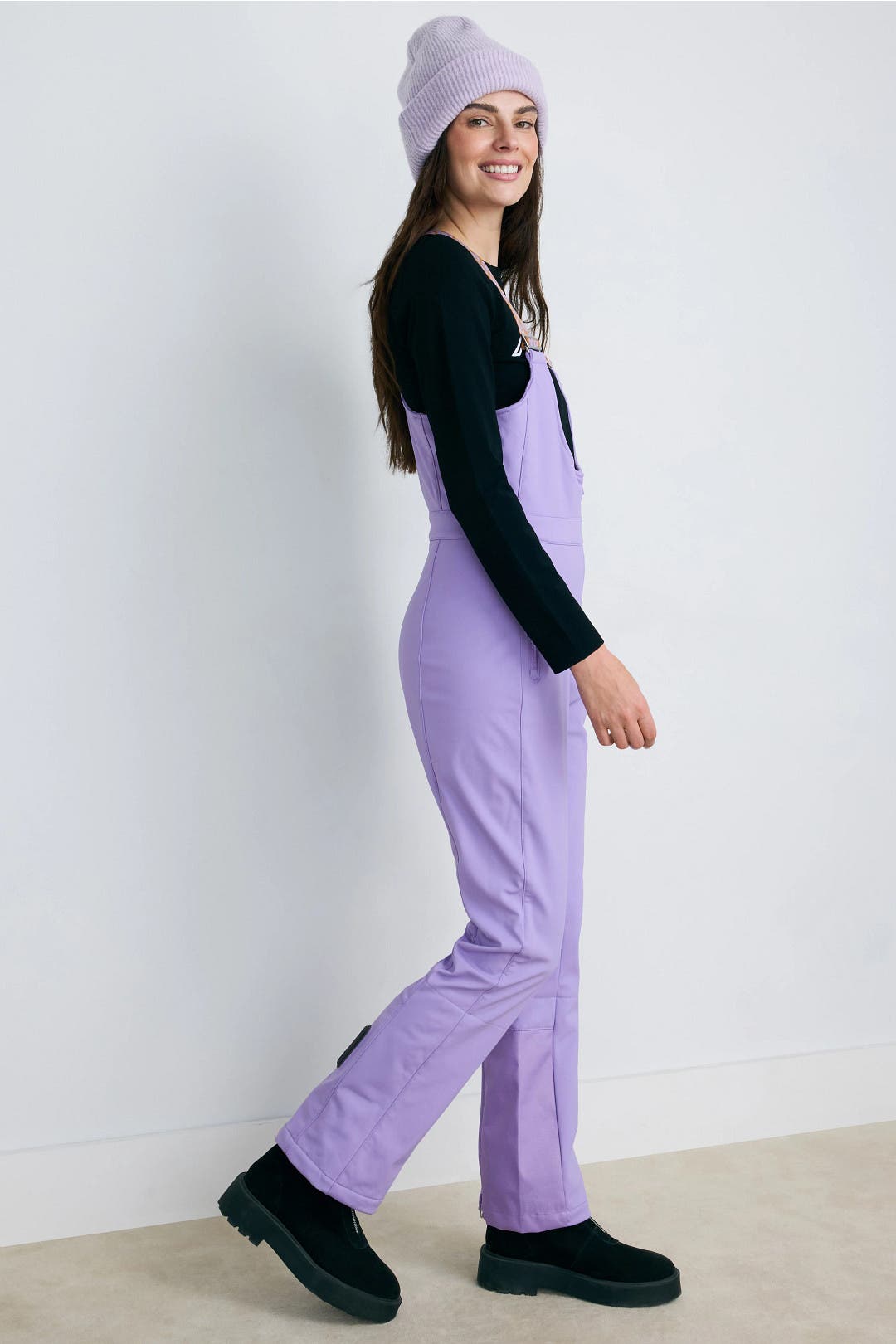 Power Sculpting Bib Salopettes by Sweaty Betty | Rent the Runway