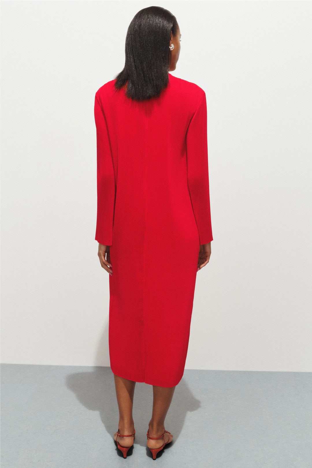 Plissé Midi Dress by Tibi 2