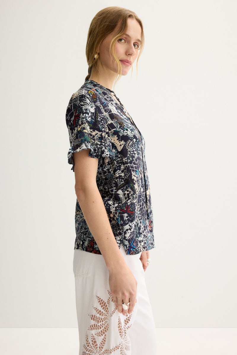 Tafiz Soft Butterflies Blouse by Zadig & Voltaire - Photo 1