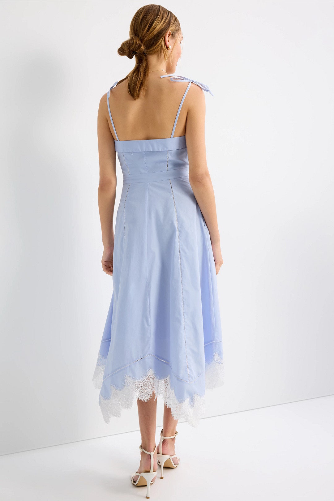 Avaleigh Cotton Lace Midi Dress by SIMKHAI 2