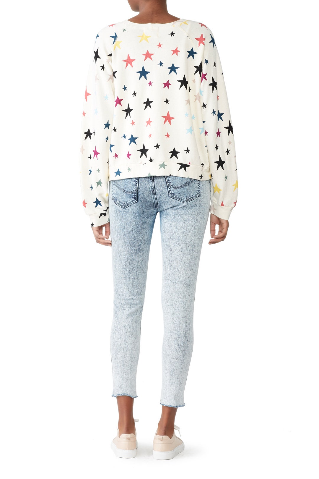 Stars Raglan Sweatshirt by MONROW 1