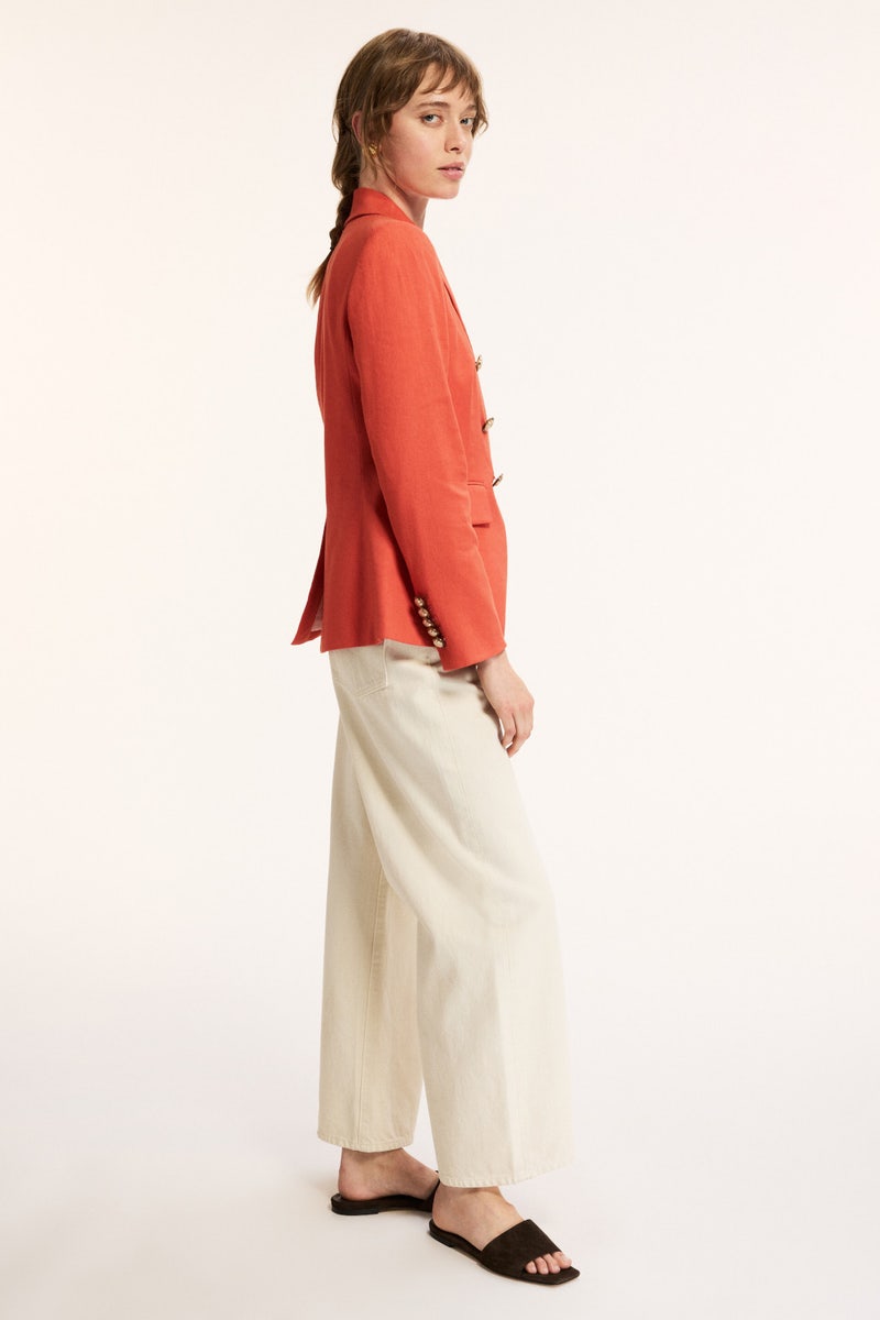 Salmon Miller Dickey Jacket by Veronica Beard - Photo 1