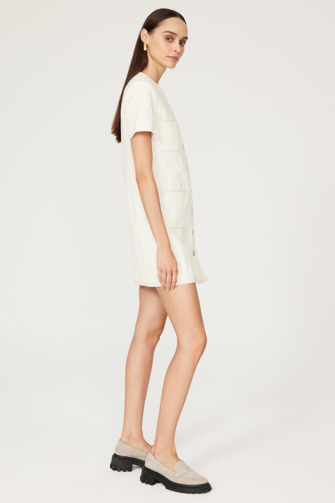 Classic Tweed Dress by DUNST | Rent the Runway