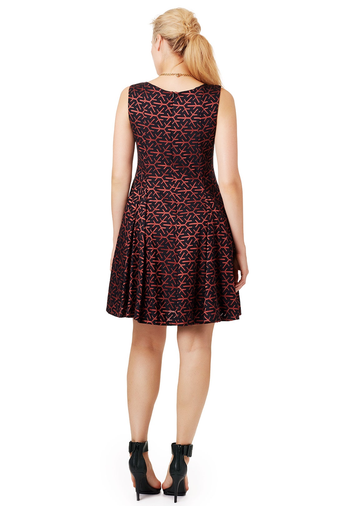 Red Coral Dress by Eva Franco 2