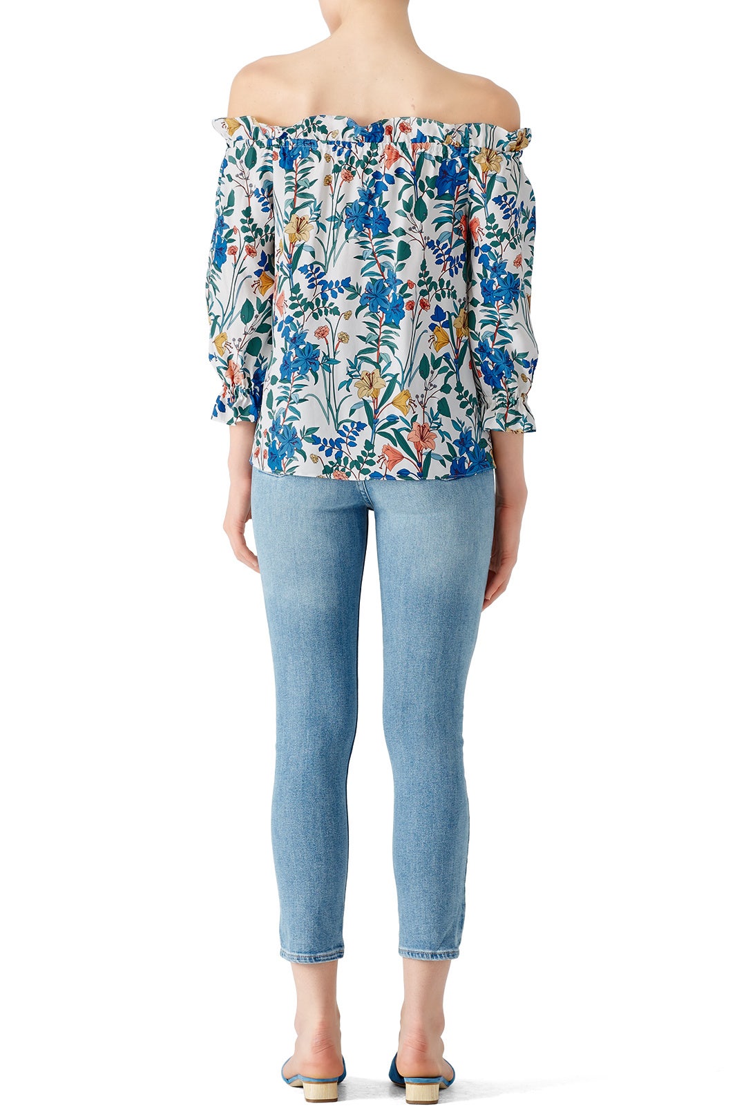 Floral Jazlyn Blouse by Parker 1