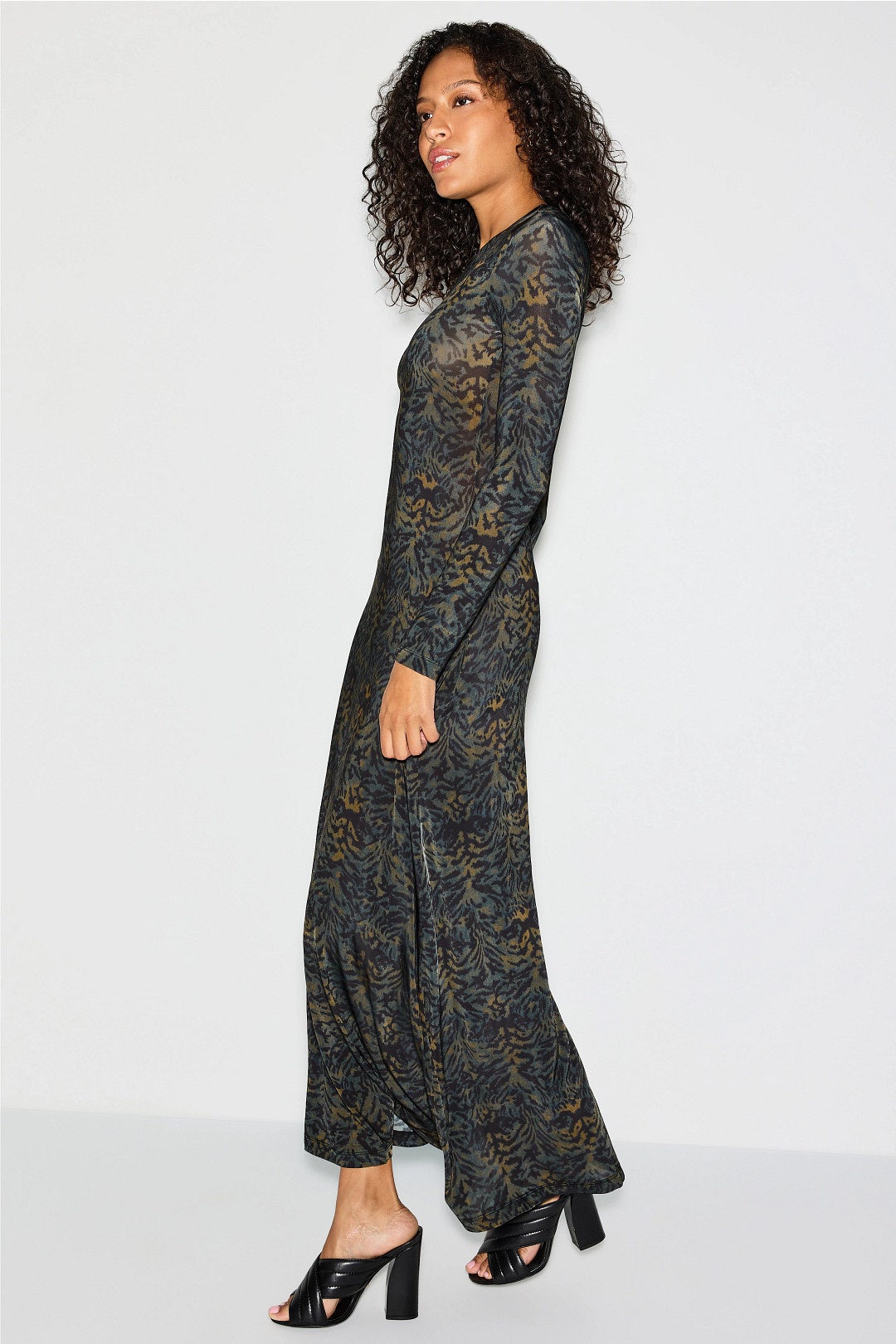 Amari Jersey Long Sleeve Dress by Ulla Johnson 1