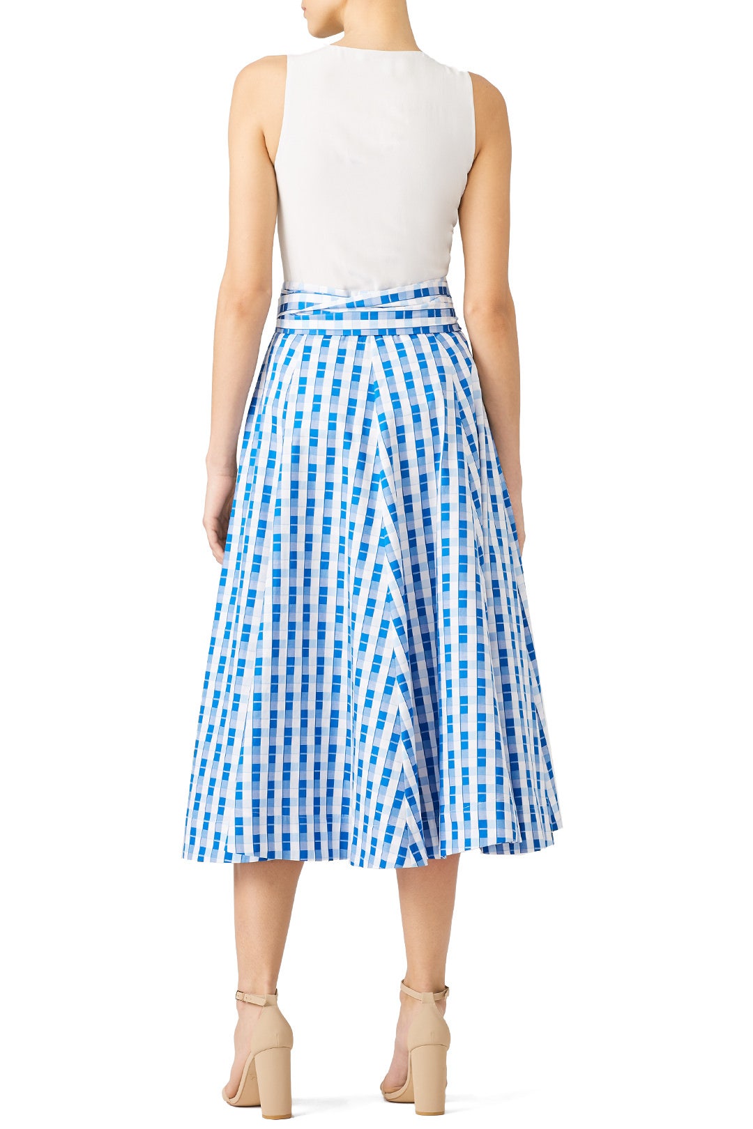 Gingham Imari Skirt by Alexis 1