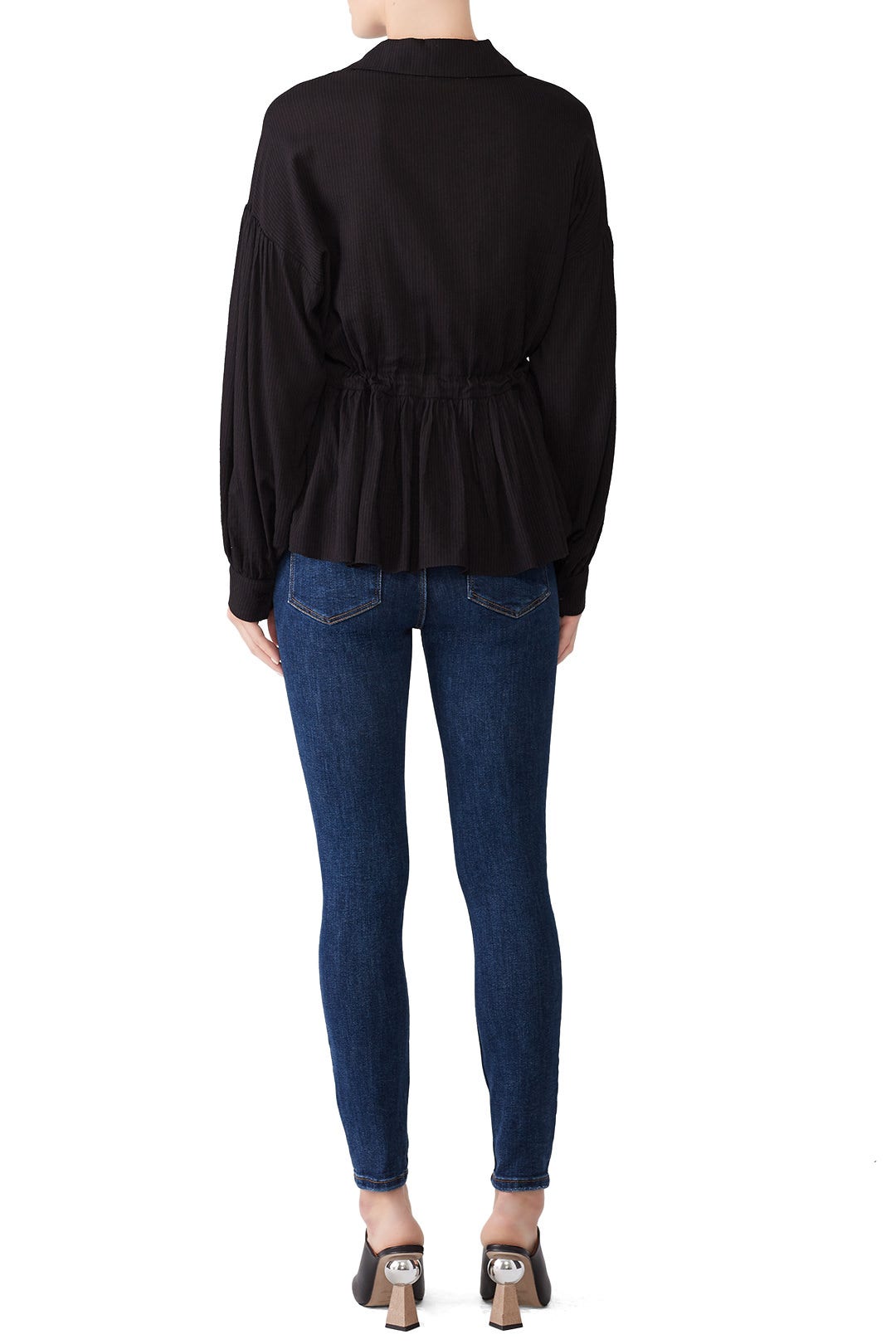 Overlapped Button Up Top by Moon River 1