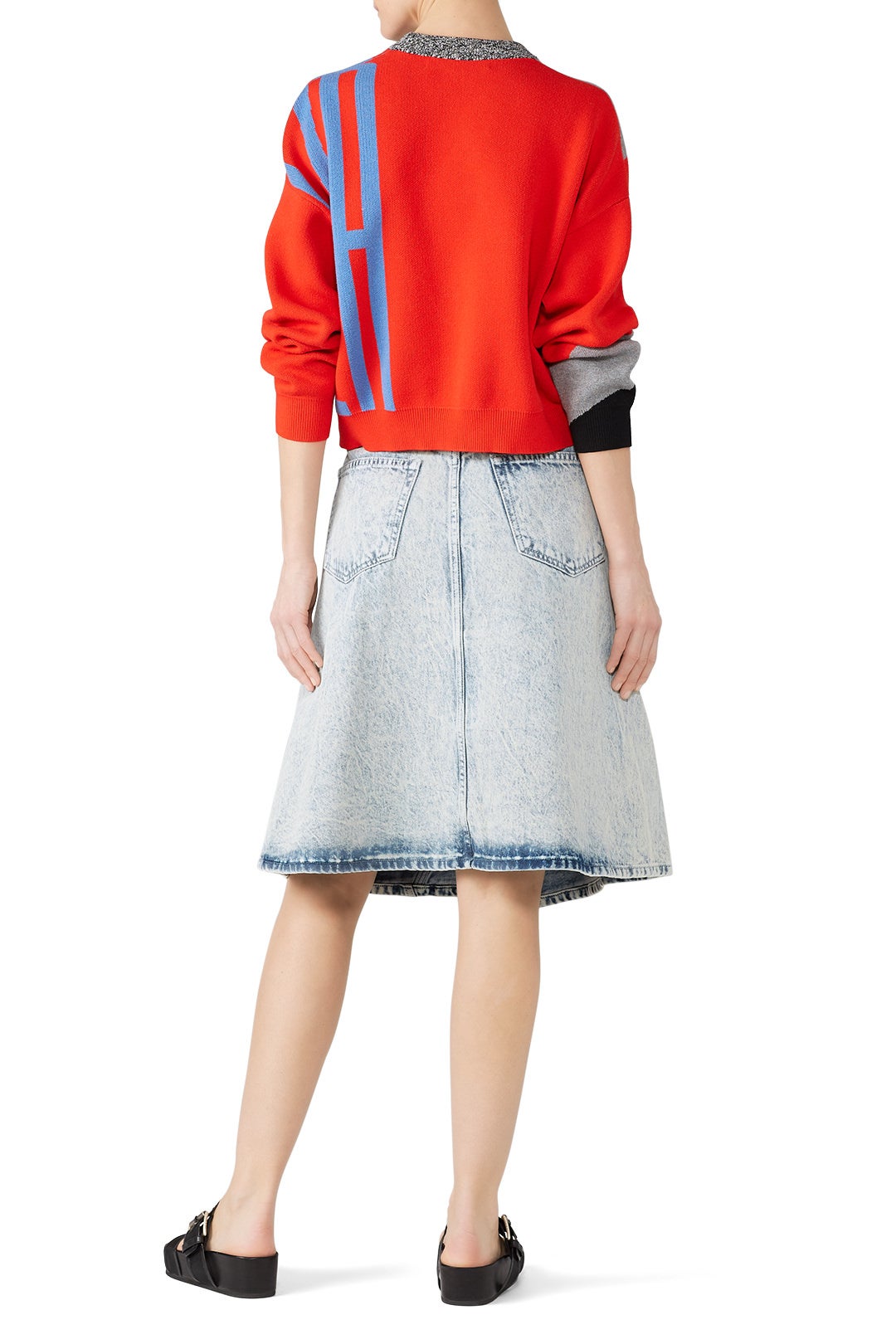 Washing Denim Skirt by Proenza Schouler 1
