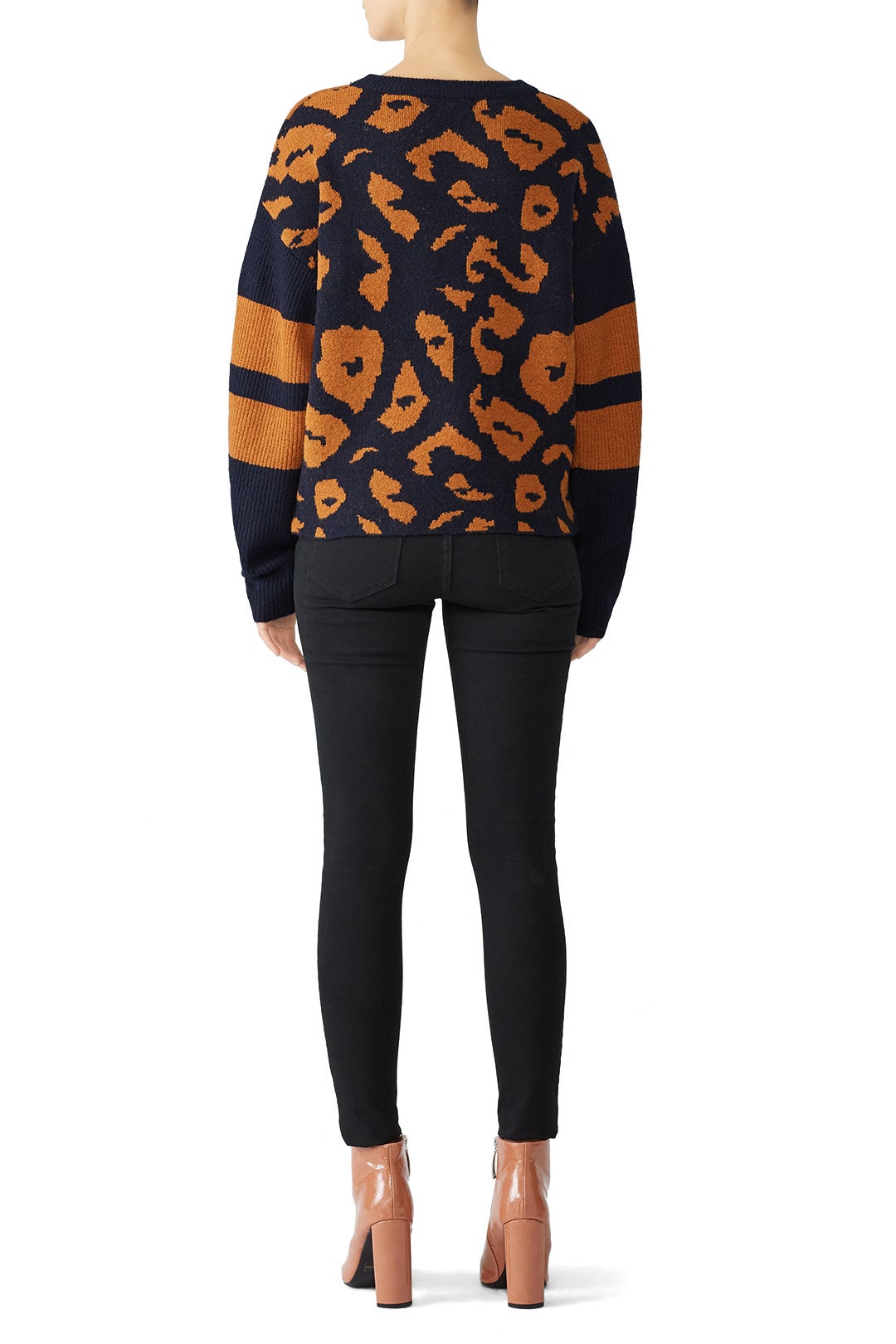 Jodi Leopard Sweater by John + Jenn 2