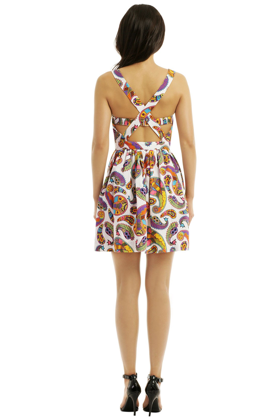 Memphis Cross Back Dress by MSGM 1