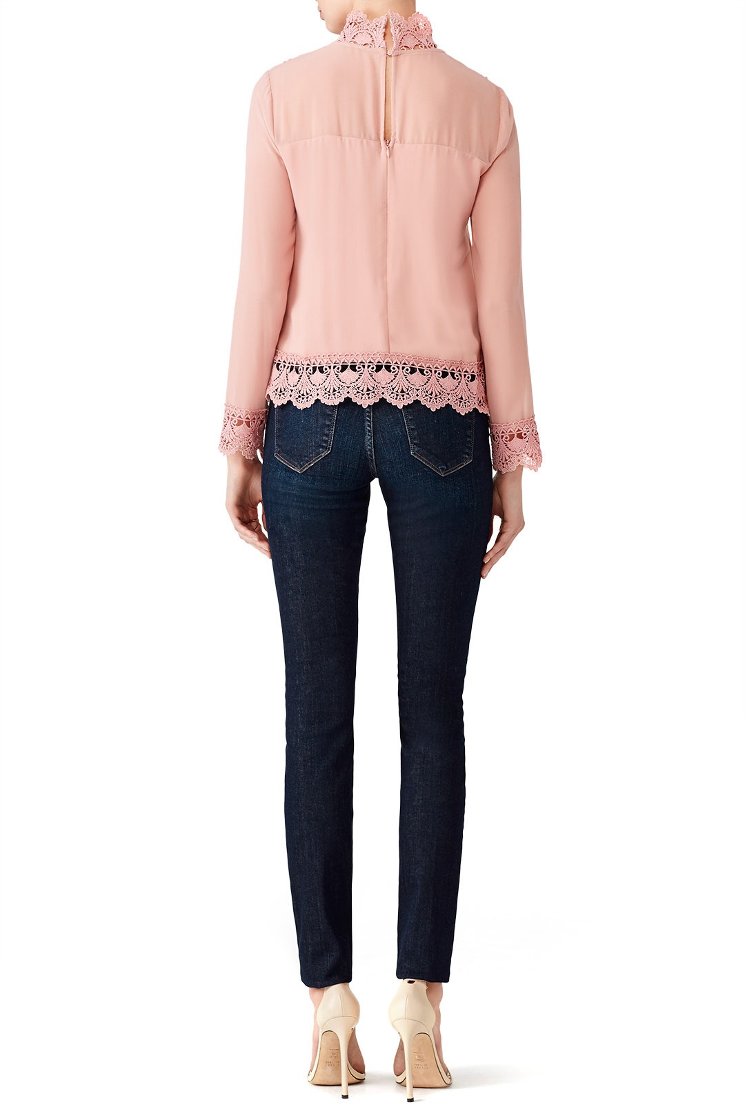 Rose Chiffon Ruffled Top by Endless Rose 1